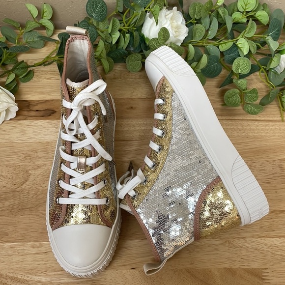 MICHAEL Michael Kors Gertie High Top Sneakers - Picture 3 of 6